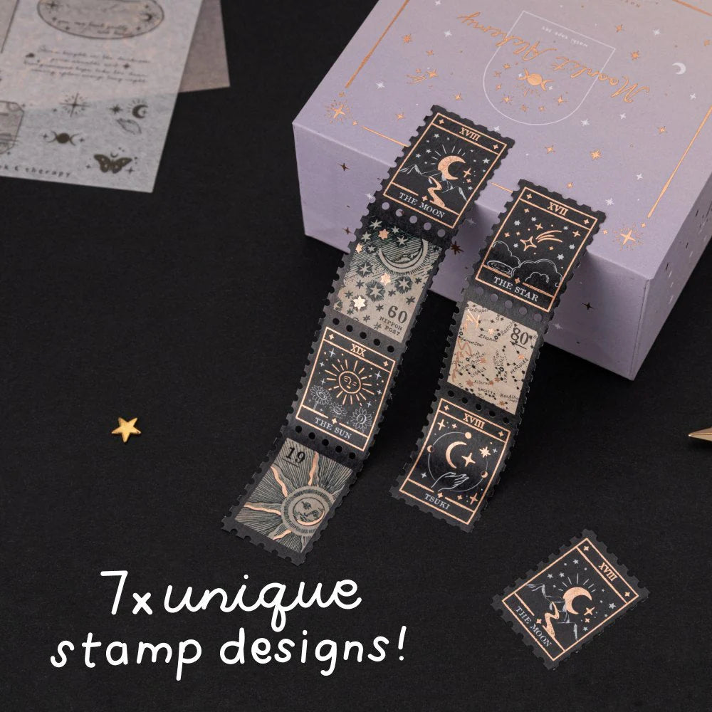 Tsuki ‘Moonlit Alchemy’ Washi Tape Set ☾