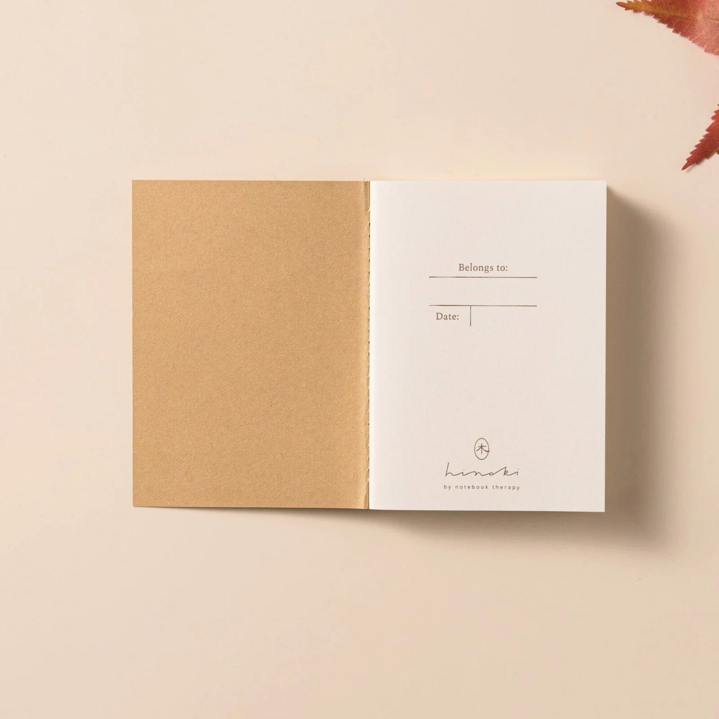 Hinoki - No.02 Passport Size Travel Notebook