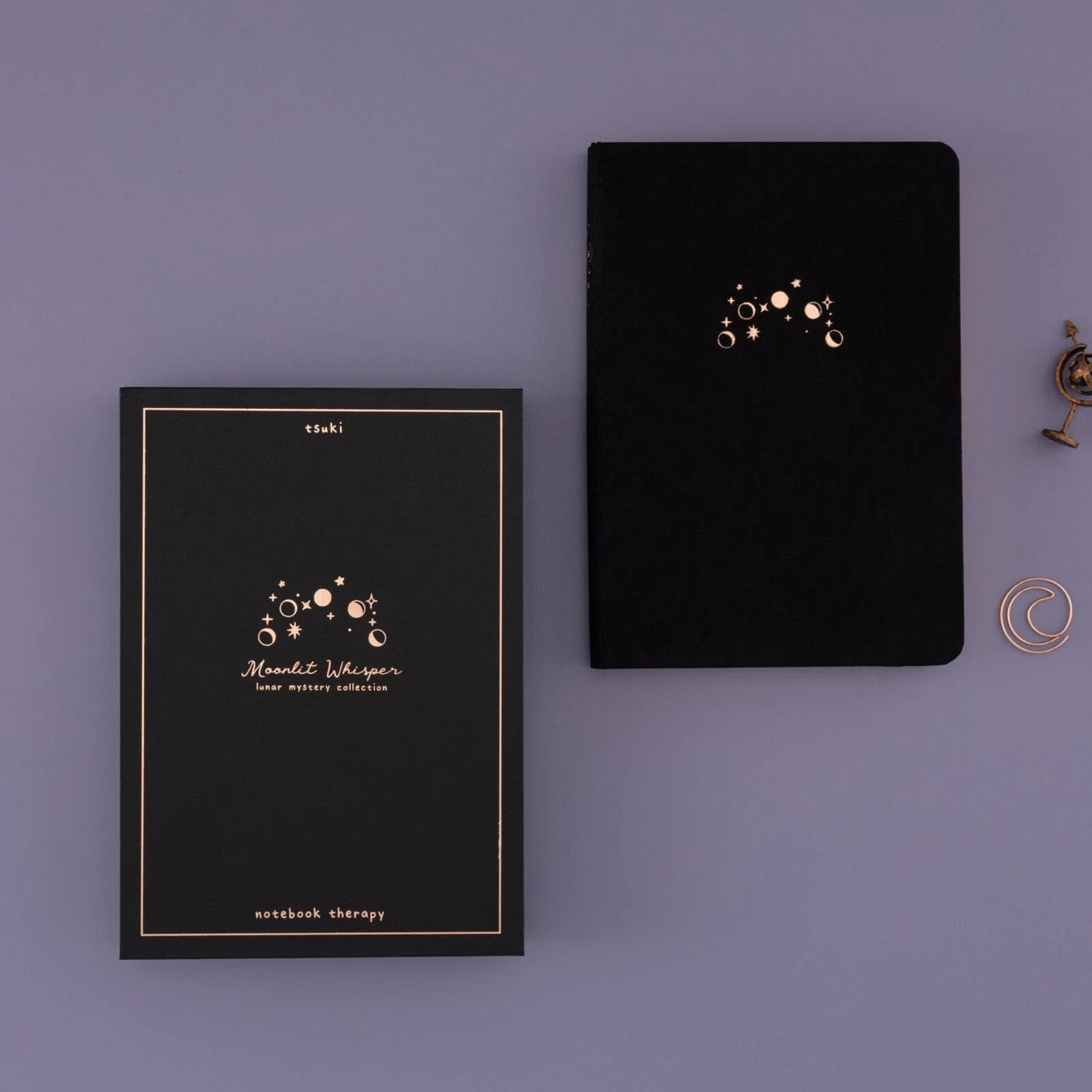 Tsuki ‘Moonlit Whisper’ Limited Edition Luxury Bullet Journal ☾