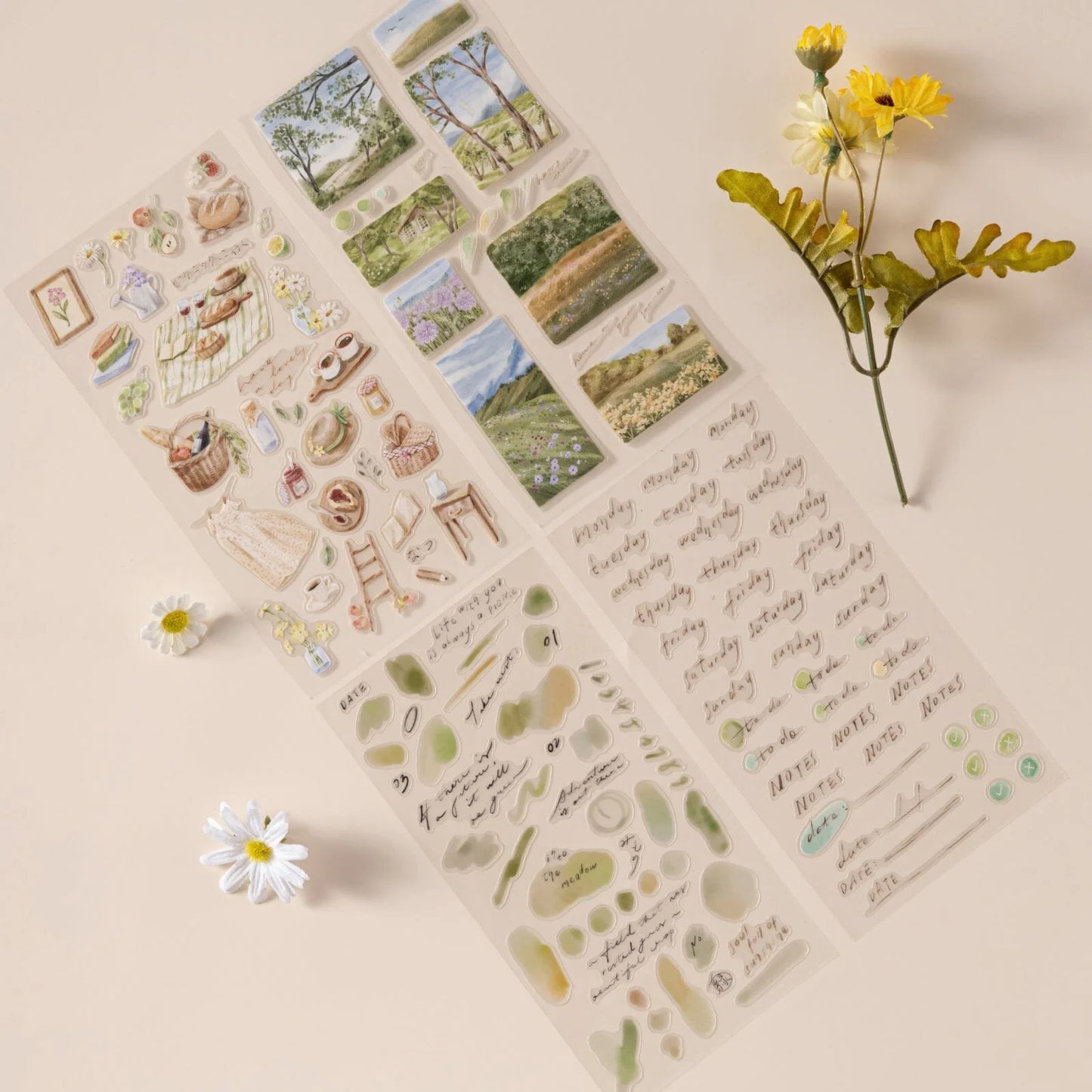 Hinoki - ‘Into the Meadow’ Sticker Set