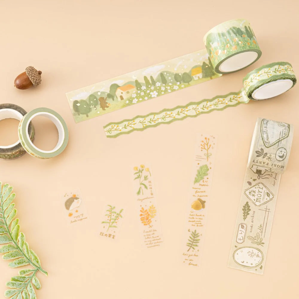 Tsuki ‘Mori’ Washi Tape Set ☾