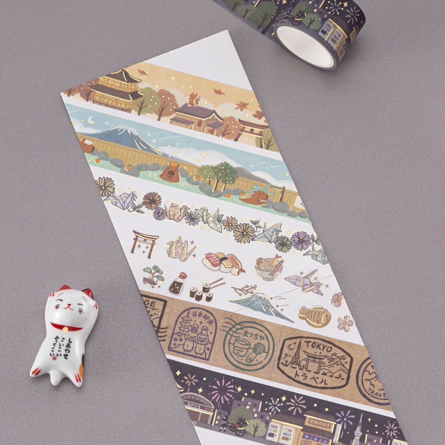 Tsuki ‘Journey in Japan’ Washi Tape Set ☾