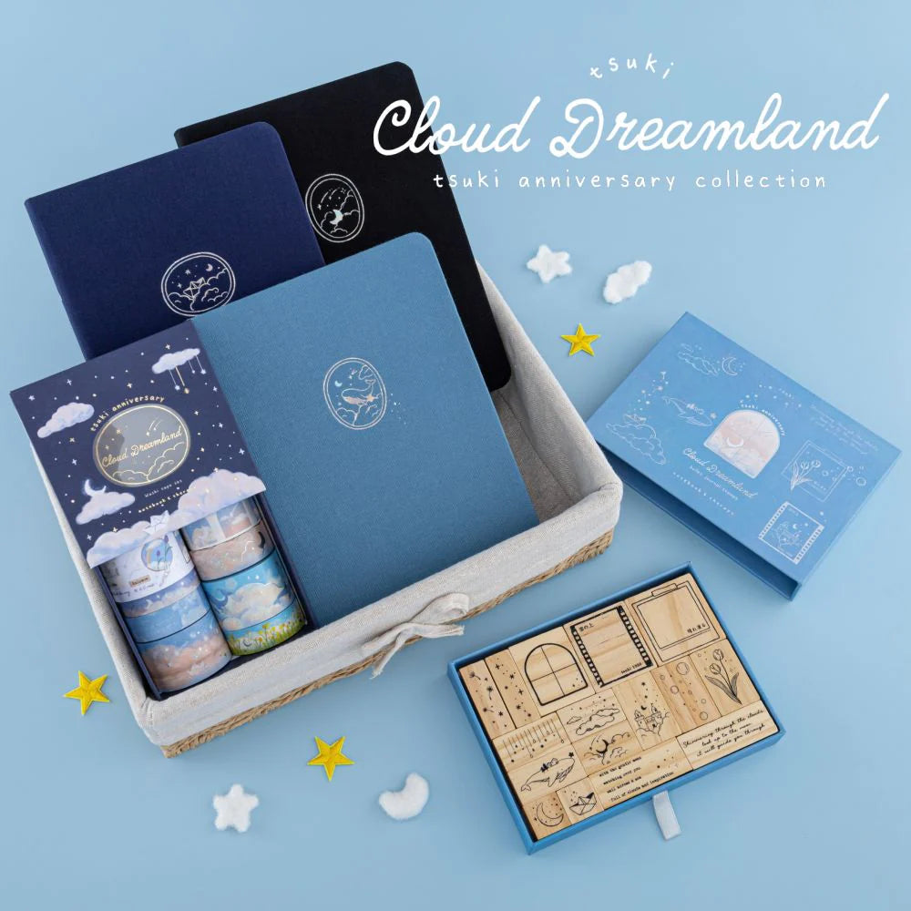 Tsuki ‘Cloud Dreamland’ Scrapbook Sticker Set ☾