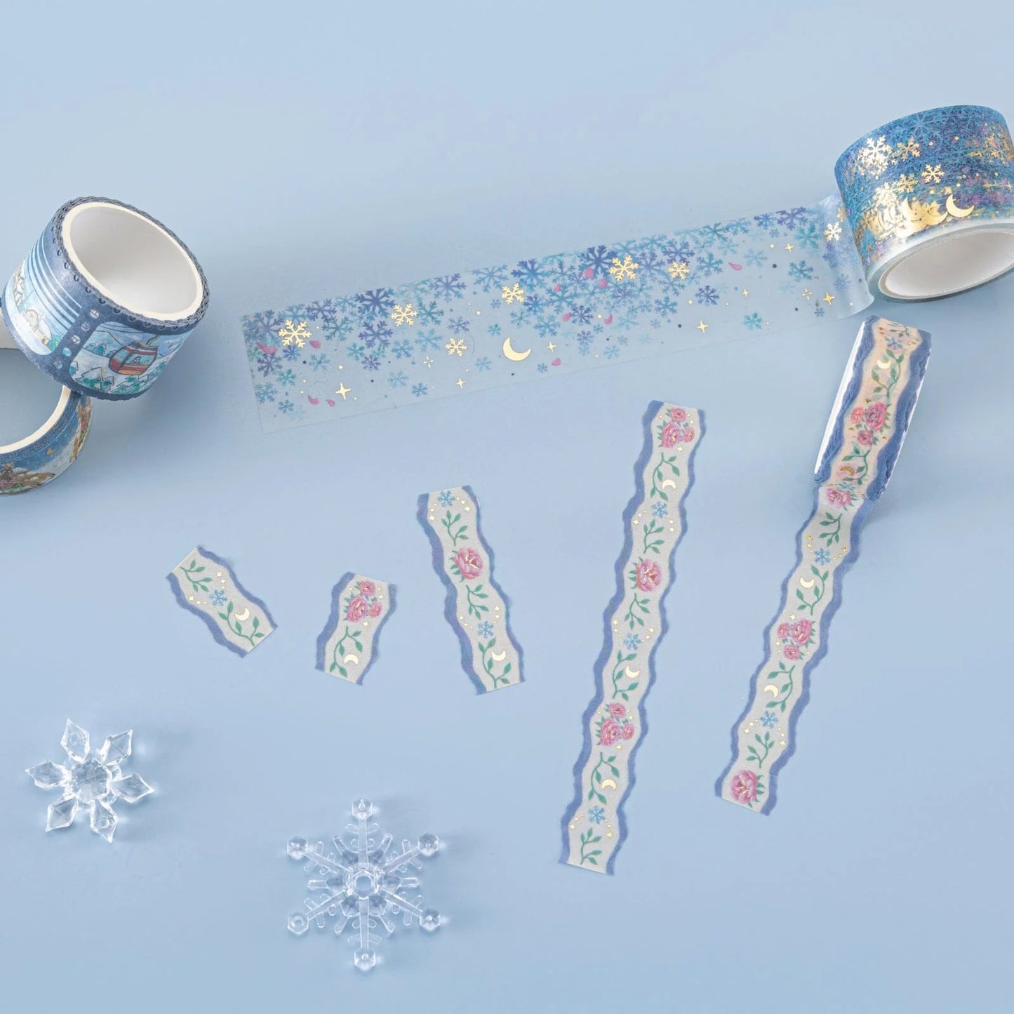 Tsuki ‘Winter Journey’ Washi Tape Set ☾