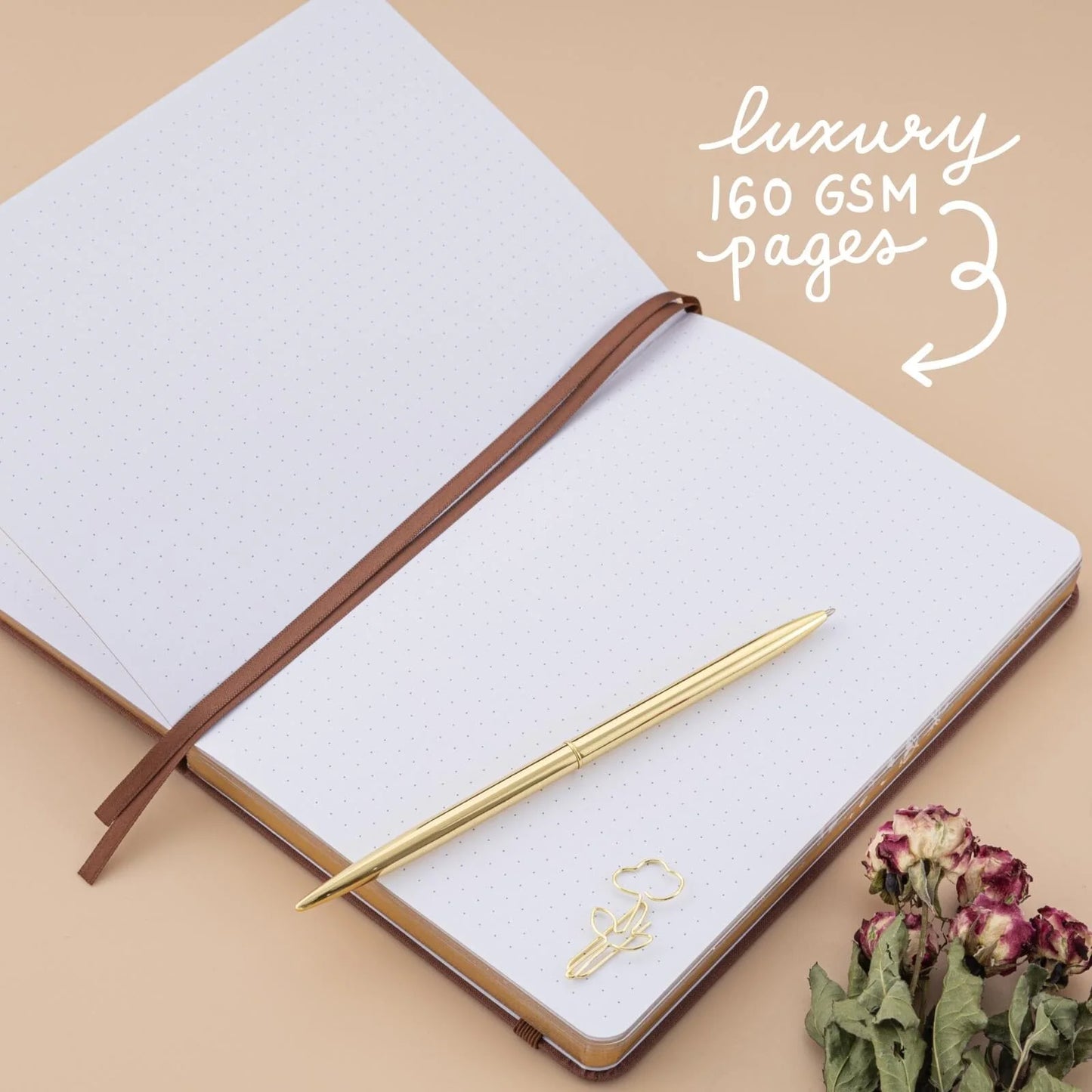 Tsuki ‘Dried Flowers’ Limited Edition Luxury Bullet Journal ☾