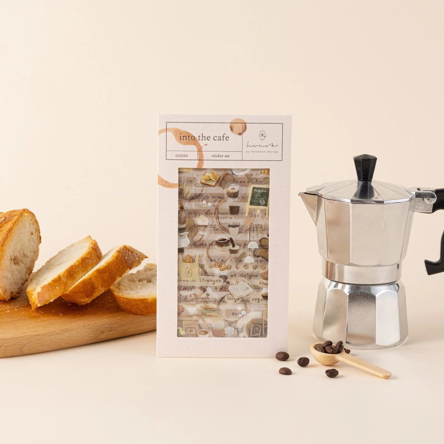 Hinoki - ‘Into the Cafe' Sticker Set