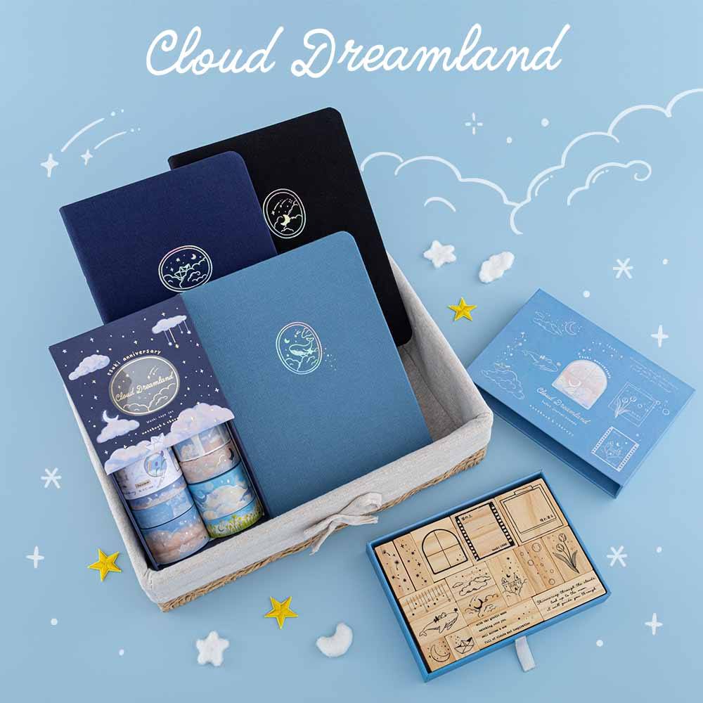 Tsuki ‘Cloud Dreamland’ Bullet Journal Stamp Set ☾