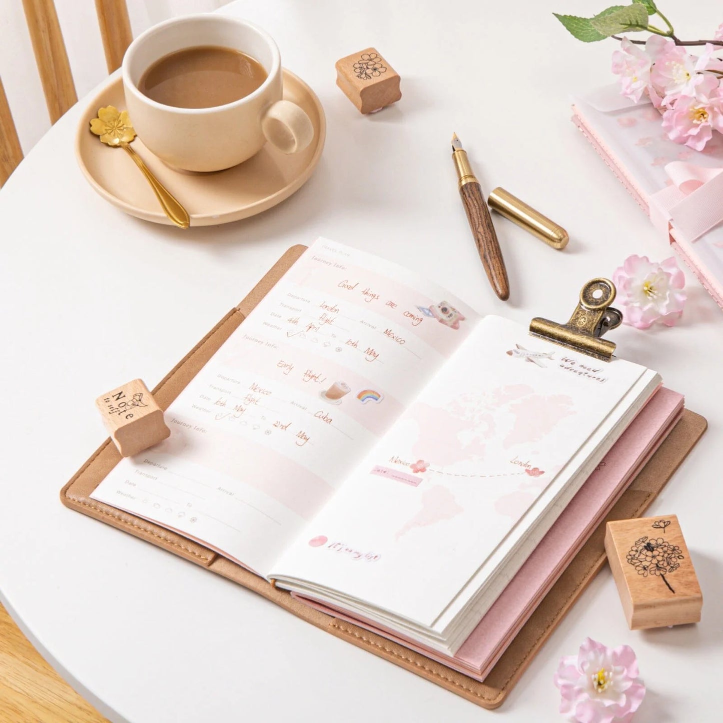 Hinoki - ‘Into the Blossom’ Mixed Insert + Sticker Set