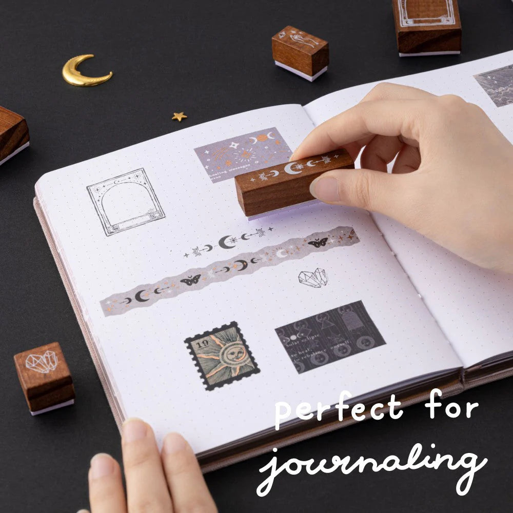 Tsuki ‘Moonlit Alchemy’ Bullet Journal Stamp Set ☾