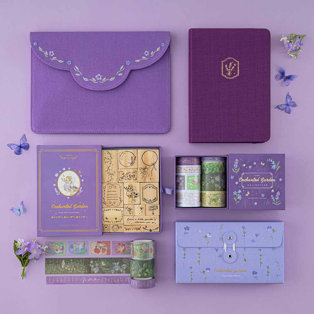 Tsuki ‘Enchanted Garden’ Scrapbook Sticker Set ☾