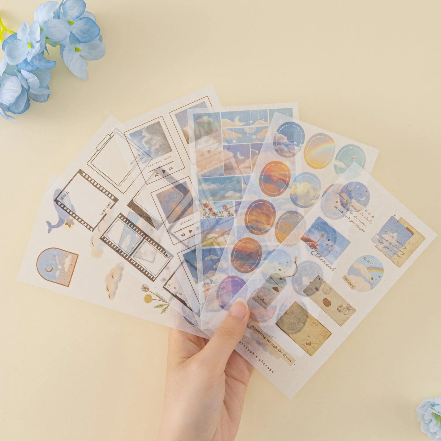 Tsuki ‘Cloud Dreamland’ Sticker Set ☾