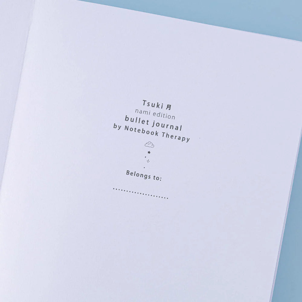 Tsuki ‘Nami’ Limited Edition Bullet Journal ☾