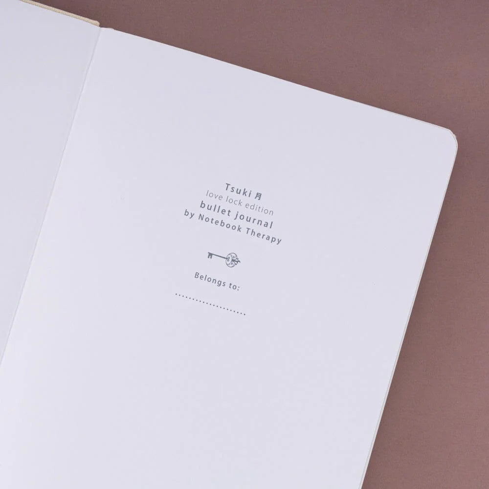 Tsuki ‘Love Lock’ Limited Edition Bullet Journal ☾