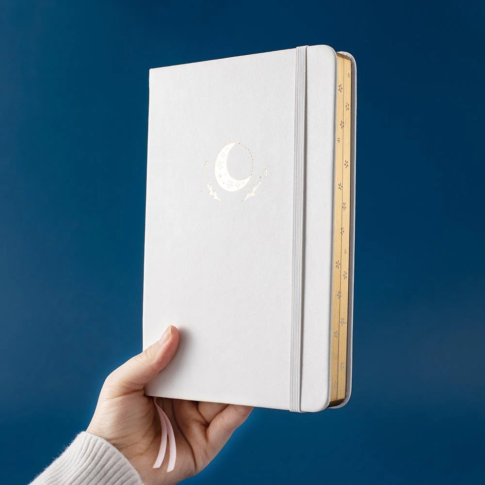 Tsuki 'Moonflower' Winter Limited Edition Luxury Bullet Journal ☾