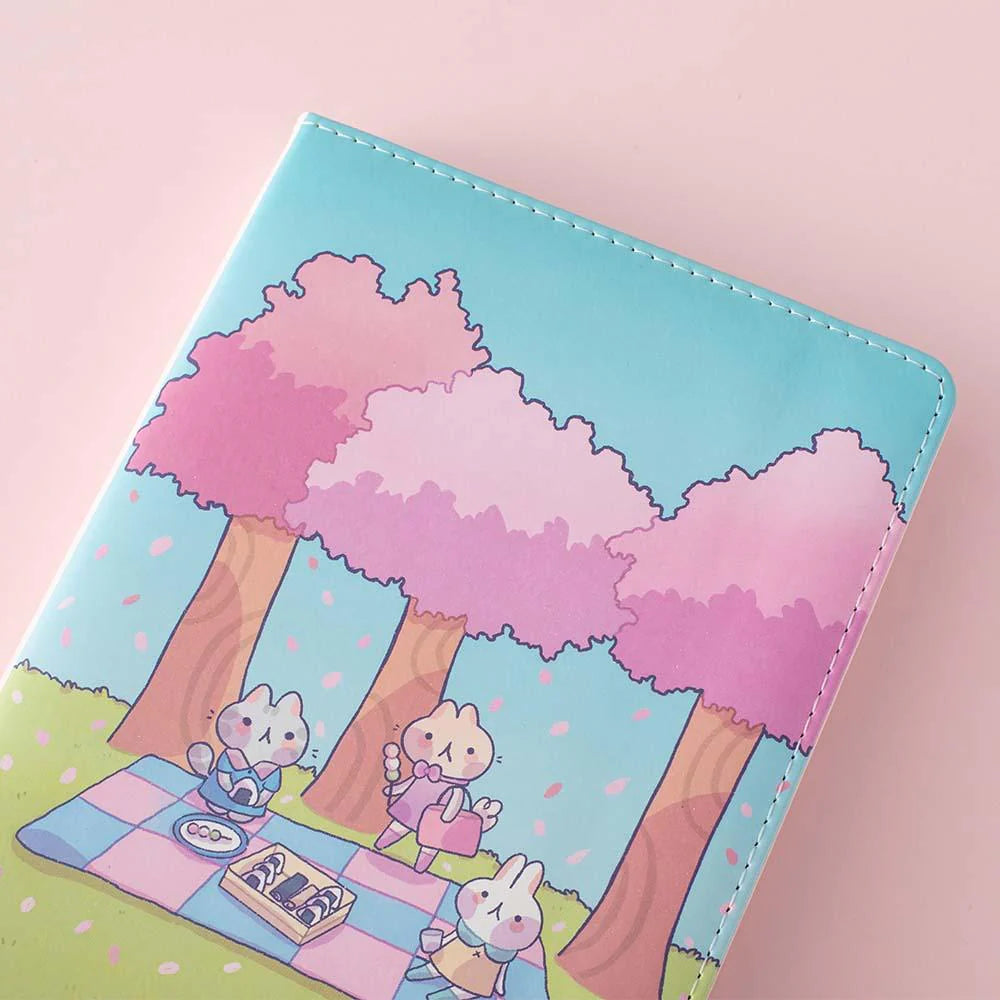 Tsuki ‘Four Seasons: Spring Edition’ Bullet Journal ☾ @milkkoyo x NotebookTherapy