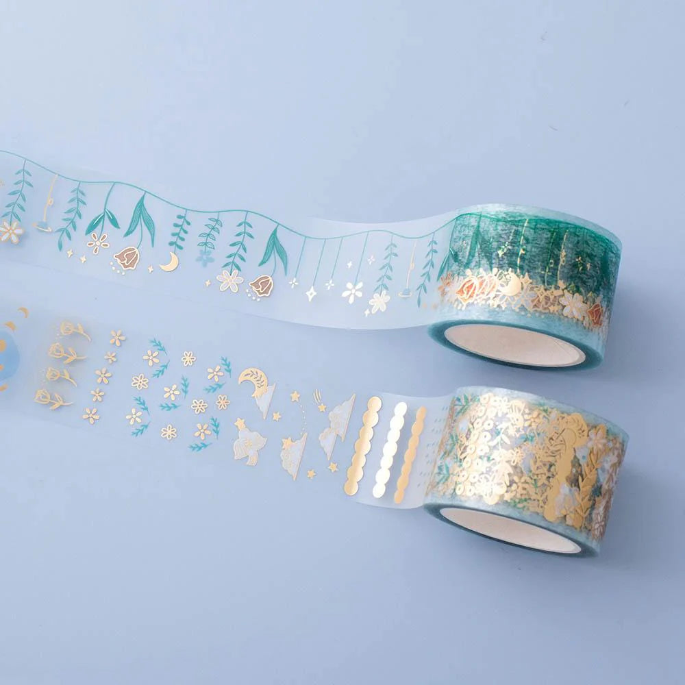 Tsuki ‘Moonflower’ Washi Tape Set ☾