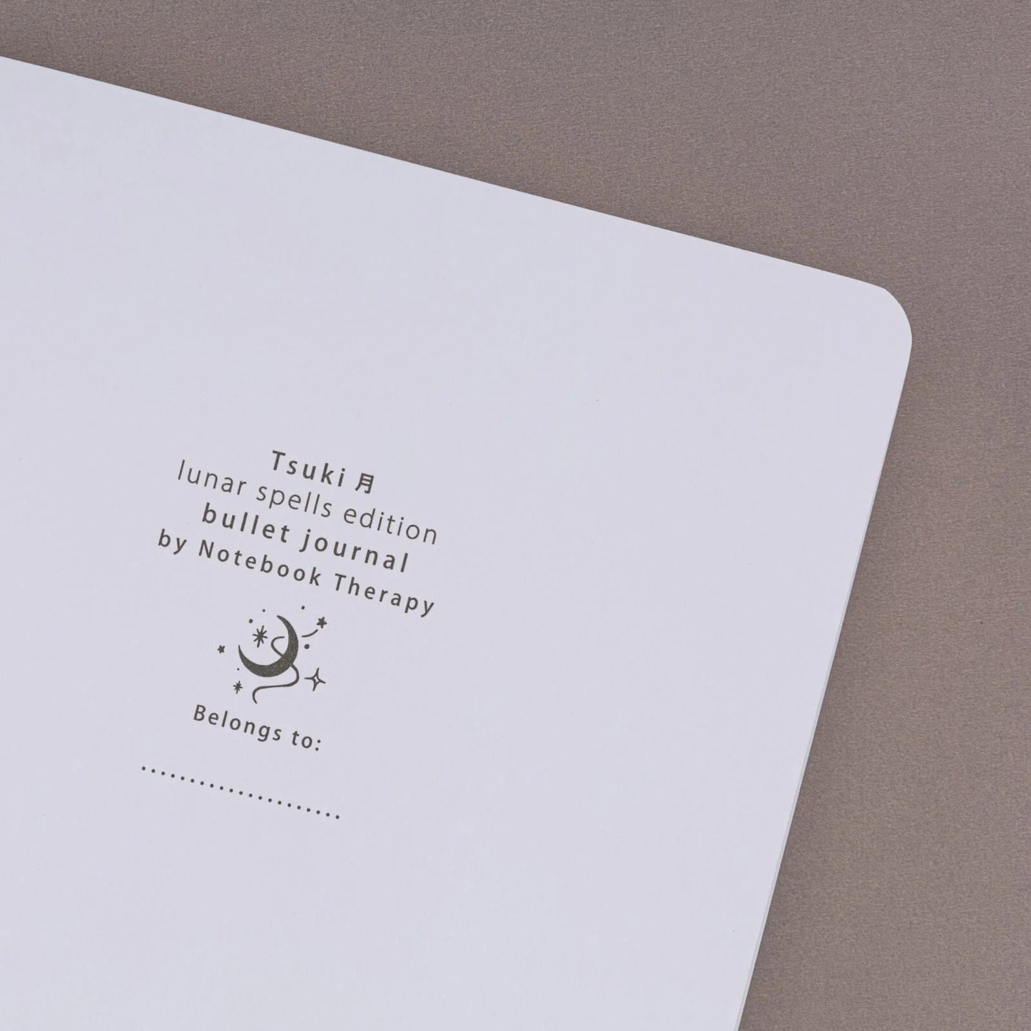 Tsuki ‘Lunar Spells’ Limited Edition Luxury Bullet Journal ☾