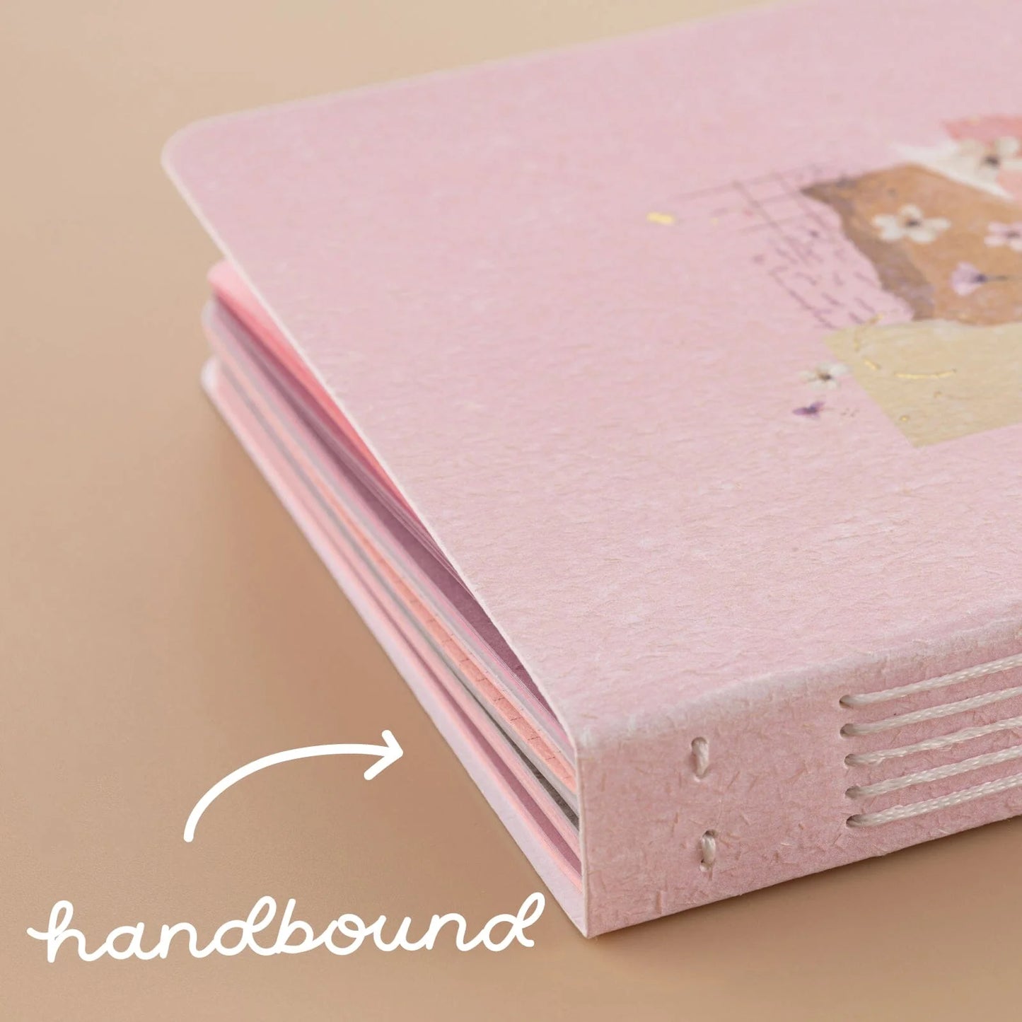 Tsuki Junk Journal Pink Spring Edition Notebook