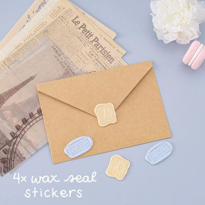 Tsuki ‘Journée à Paris’ Scrapbook Sticker Set ☾
