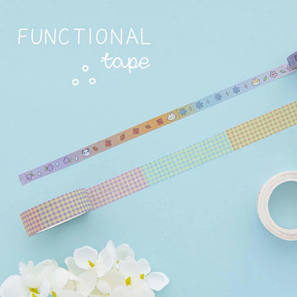 Tsuki ‘Four Seasons' Washi Tape Set ☾ @milkkoyo x NotebookTherapy