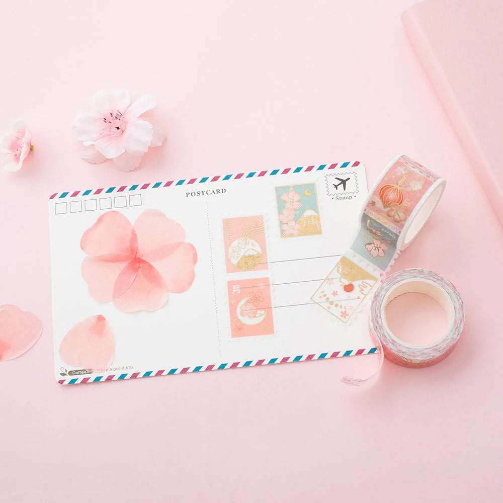 Tsuki 'Sakura Edition' Washi Tape Set ☾