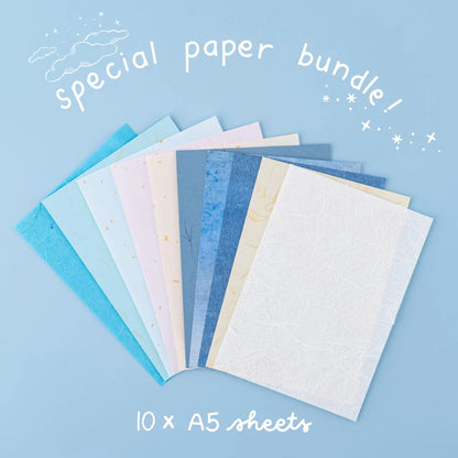 Tsuki ‘Cloud Dreamland’ Scrapbook Sticker Set ☾