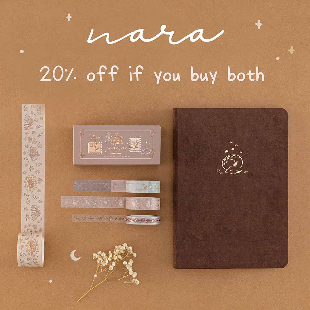 Tsuki ‘Nara’ Washi Tape Set ☾