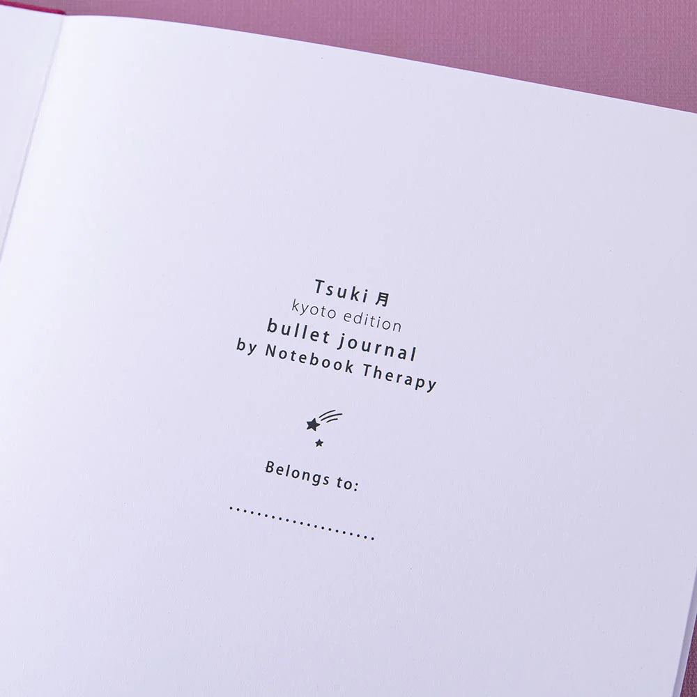 Tsuki ‘Kyoto’ Limited Edition Bullet Journal ☾