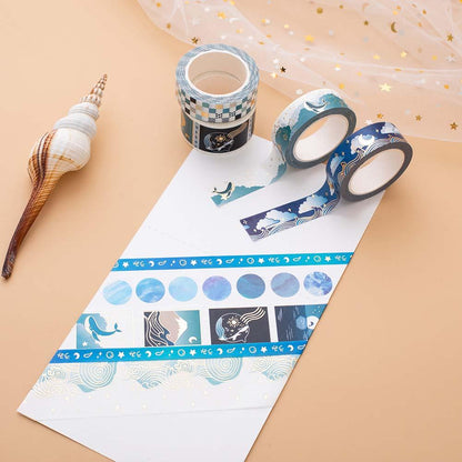 Tsuki 'Ocean Edition' Washi Tape Set ☾