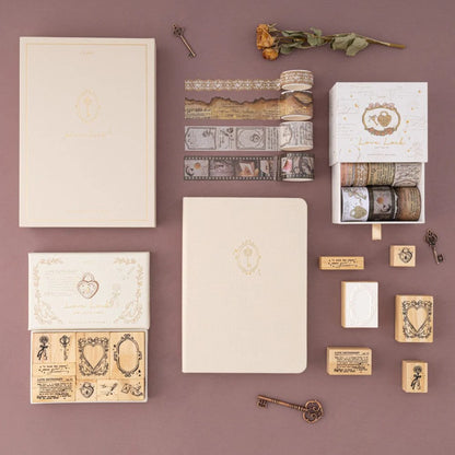 Tsuki ‘Love Lock’ Bullet Journal Stamp Set ☾