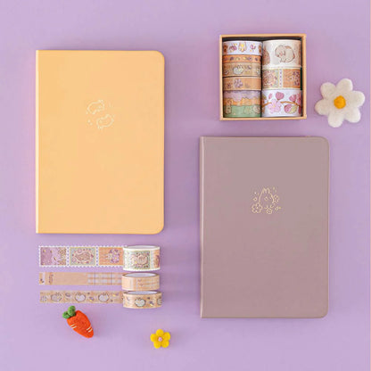Tsuki ‘Bunny Blush’ Washi Tape Set ☾ x @blossom_bujo