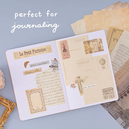 Tsuki ‘Journée à Paris’ Scrapbook Sticker Set ☾