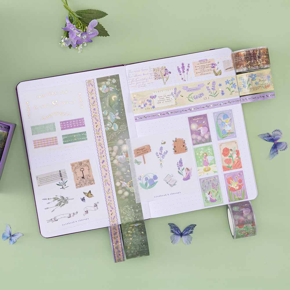 Tsuki ‘Enchanted Garden’ Washi Tape Set ☾