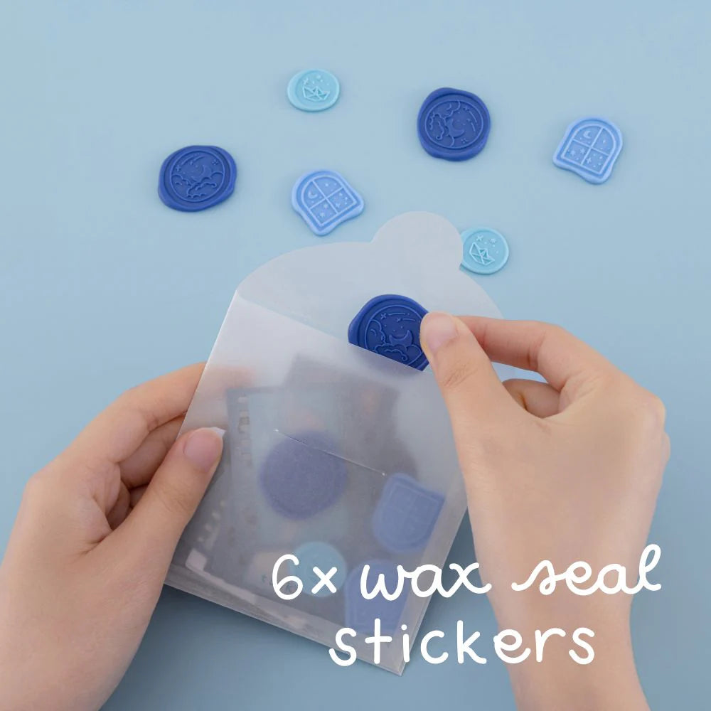 Tsuki ‘Cloud Dreamland’ Scrapbook Sticker Set ☾