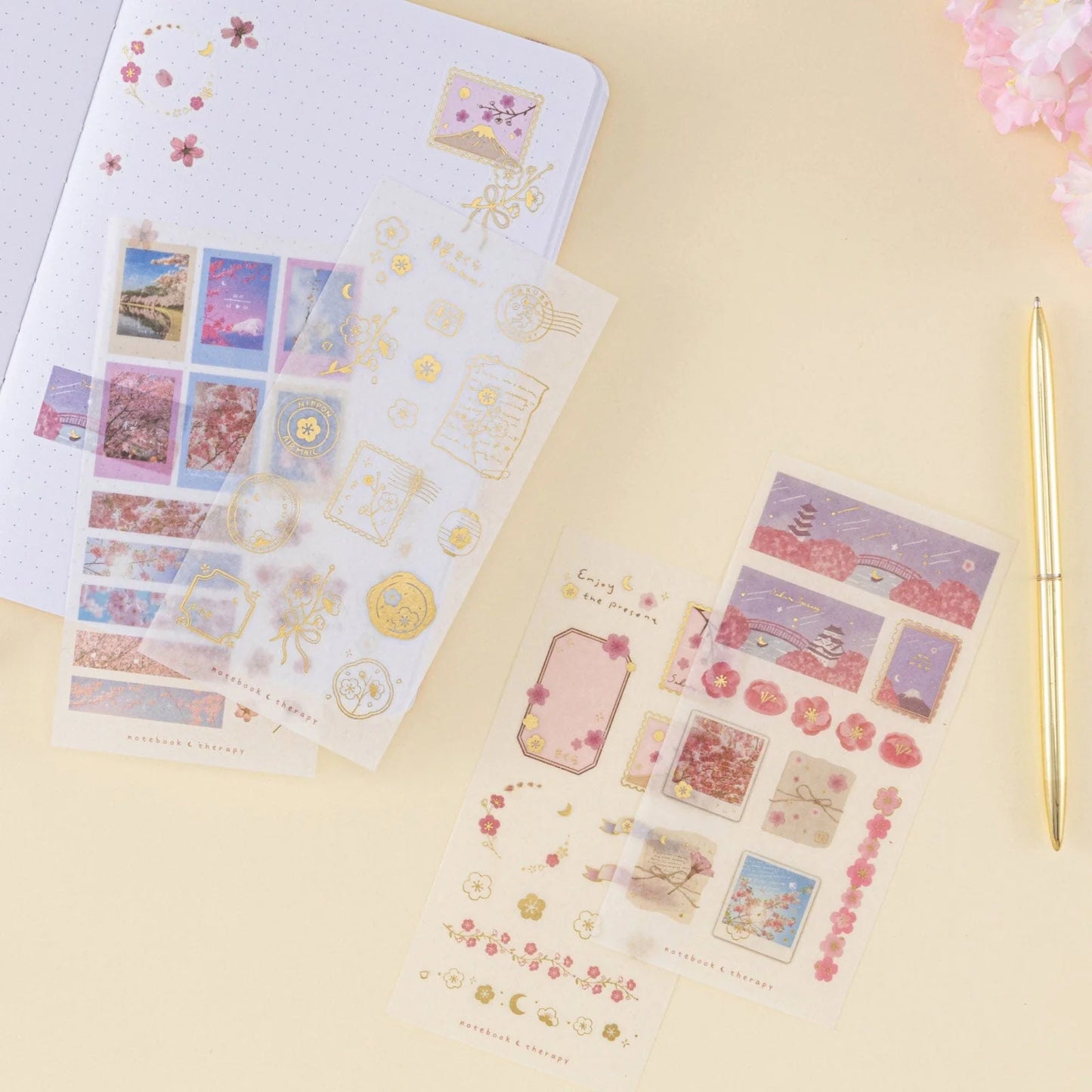Tsuki ‘Sakura Journey’ Sticker Set ☾