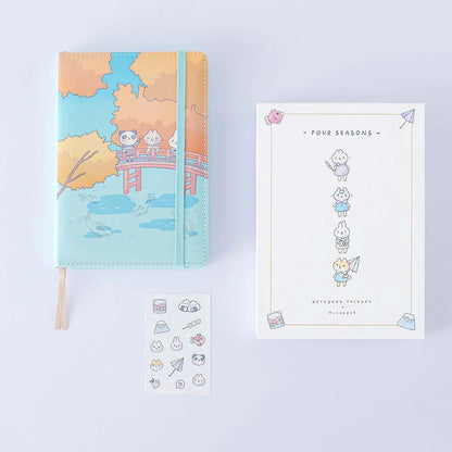 Tsuki ‘Four Seasons: Autumn Edition’ Bullet Journal ☾ @milkkoyo x NotebookTherapy