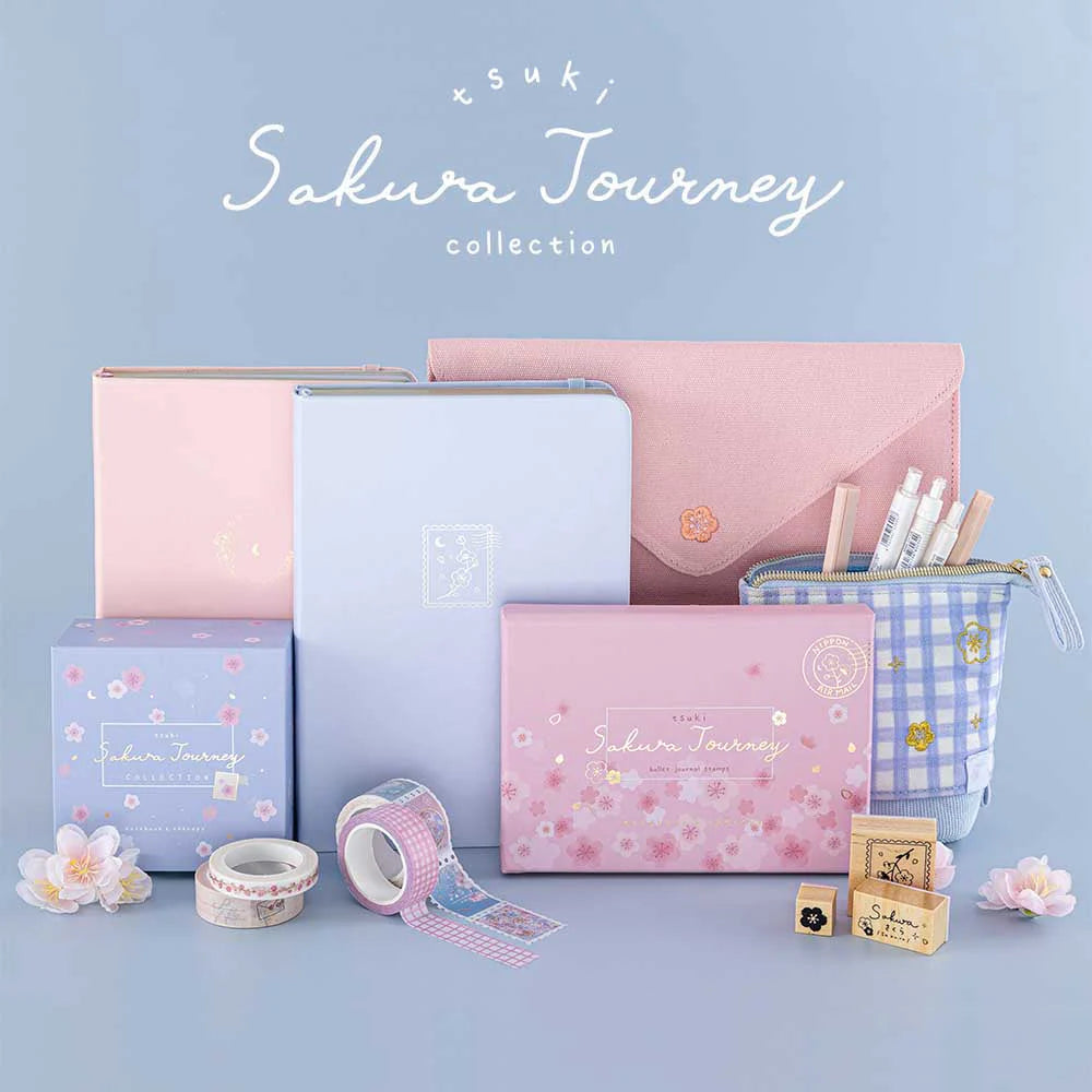 Tsuki ‘Sakura Journey’ Notebook Pouch ☾