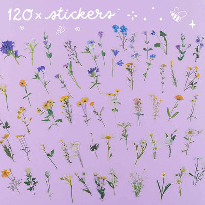 Tsuki ‘Enchanted Garden’ Scrapbook Sticker Set ☾