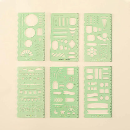 Tsuki Bullet Journal Stencil Set ☾