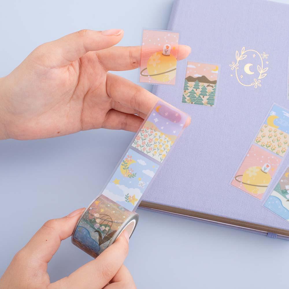 Tsuki ‘Moonflower’ Washi Tape Set ☾