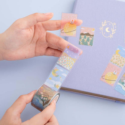Tsuki ‘Moonflower’ Washi Tape Set ☾