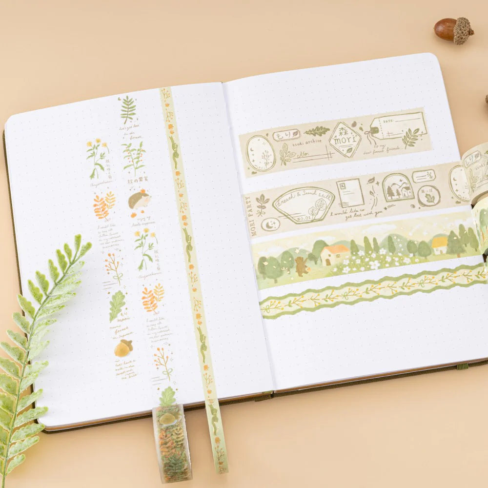 Tsuki ‘Mori’ Washi Tape Set ☾