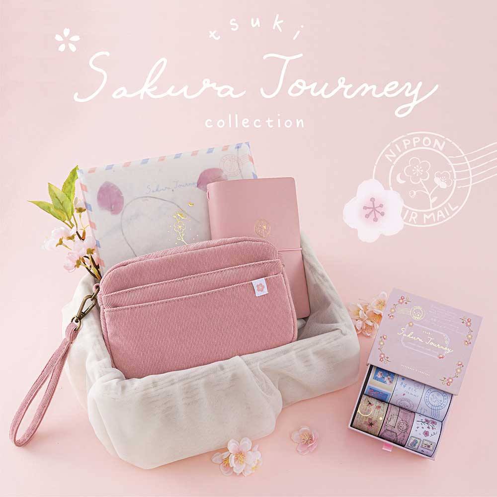 Tsuki ‘Sakura Journey’ Scrapbook Sticker Set ☾