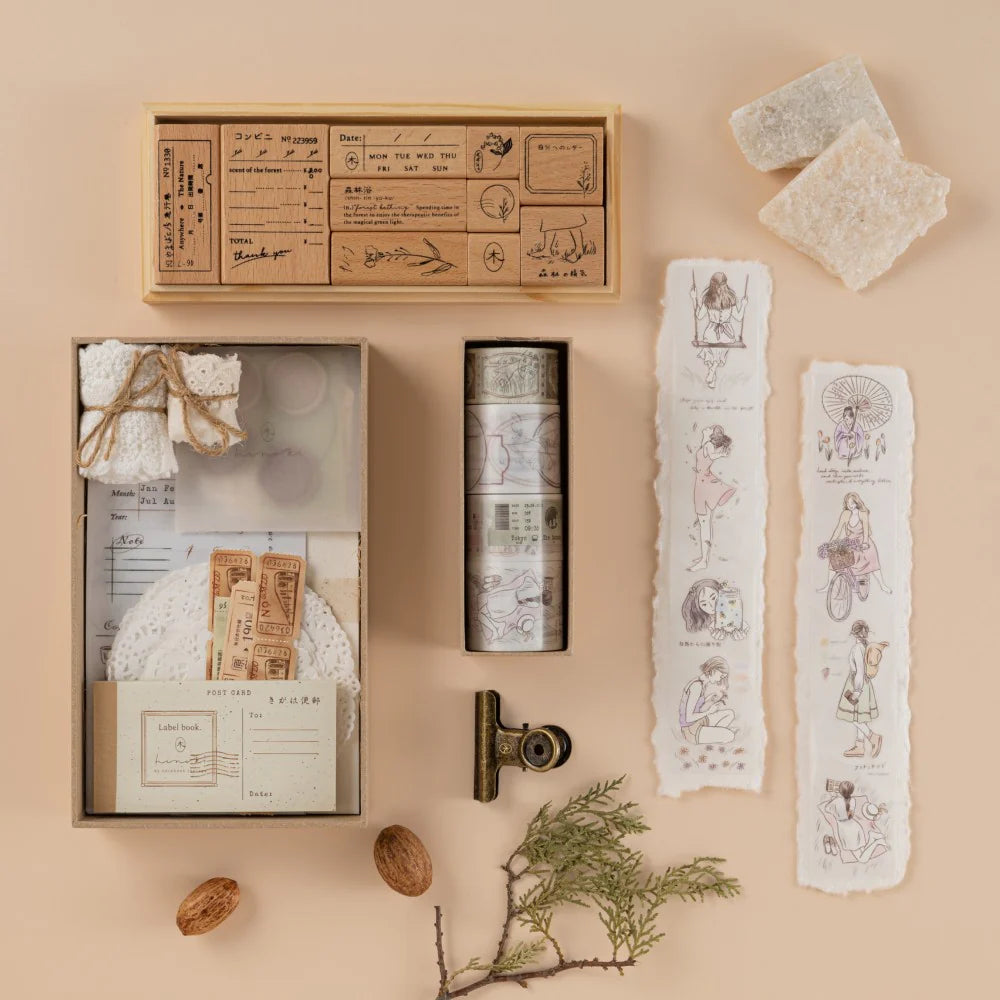 Hinoki - ‘Into the Forest’ PET + Washi Tape Set