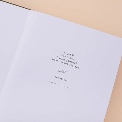 Tsuki ‘Mori’ Limited Edition Bullet Journal ☾