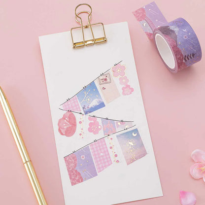 Tsuki ‘Sakura Journey’ Washi Tape Set ☾