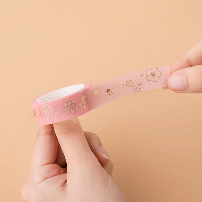 Tsuki 'Floral' Washi Tapes + Stickers Set ☾