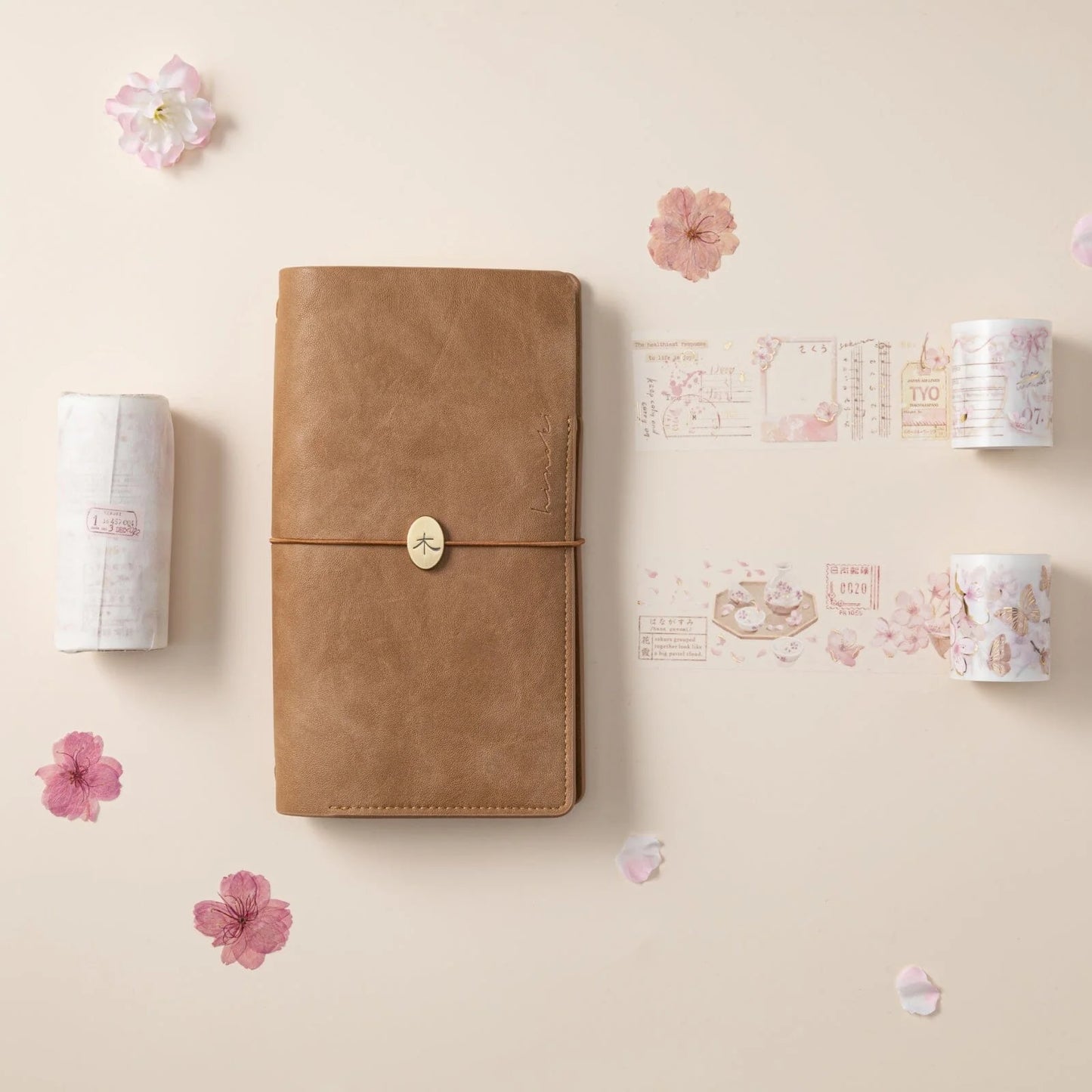 Hinoki - ‘Into the Blossom’ Decorative PET Tape Set
