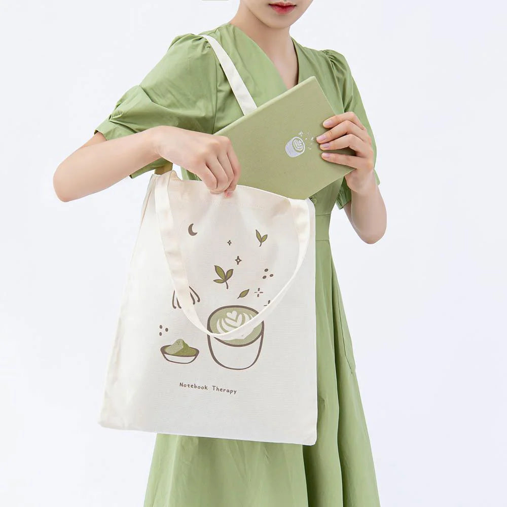 Tsuki ‘Matcha Matcha’ Tote Bag ☾