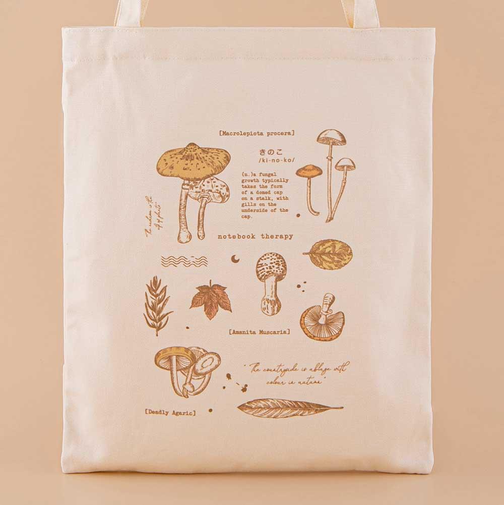 Tsuki ‘Vintage Kinoko’ Tote Bag ☾
